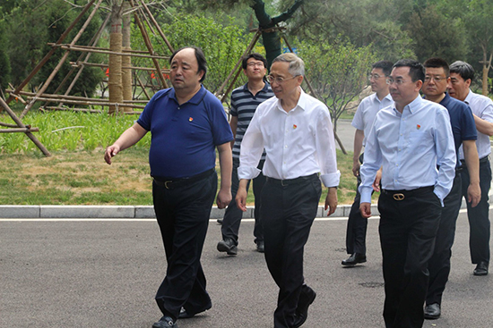 北京市副市长杨斌调研优游国际通州项目