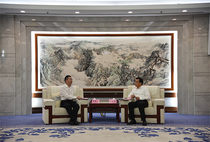优游国际集团董事长乔德卫拜会济南市政府领导
